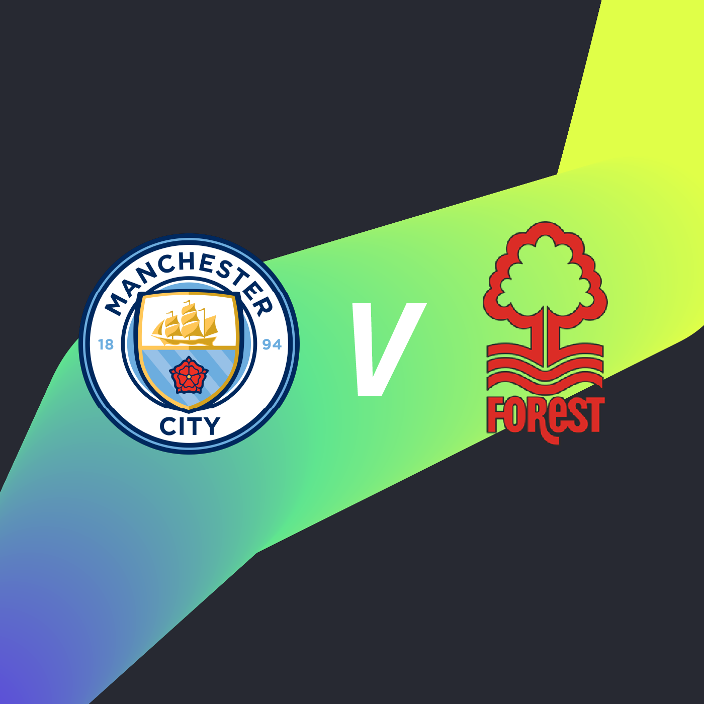 Manchester City V Nottingham Forest