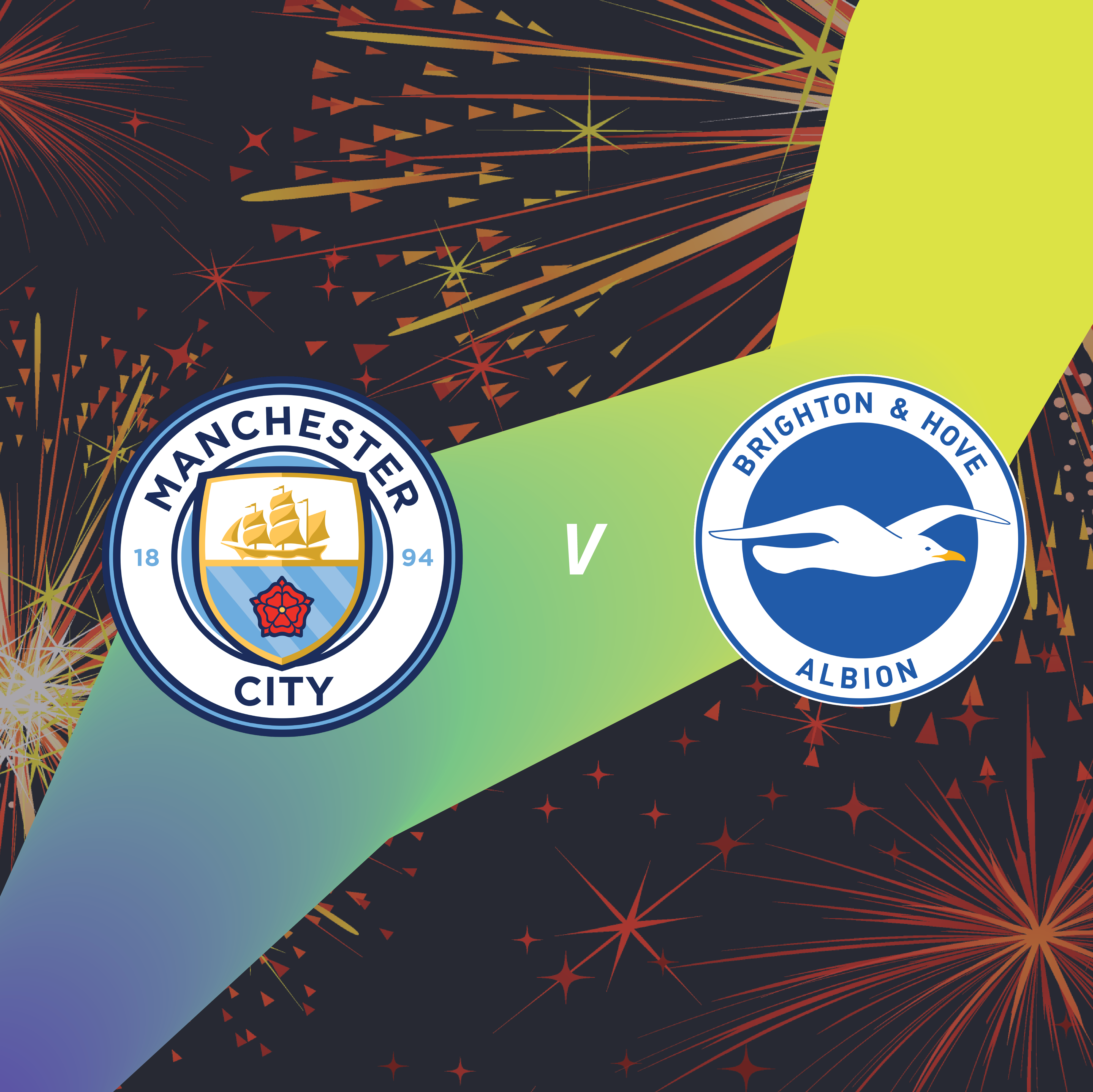 Man City v Brighton (Ticket & Uber)