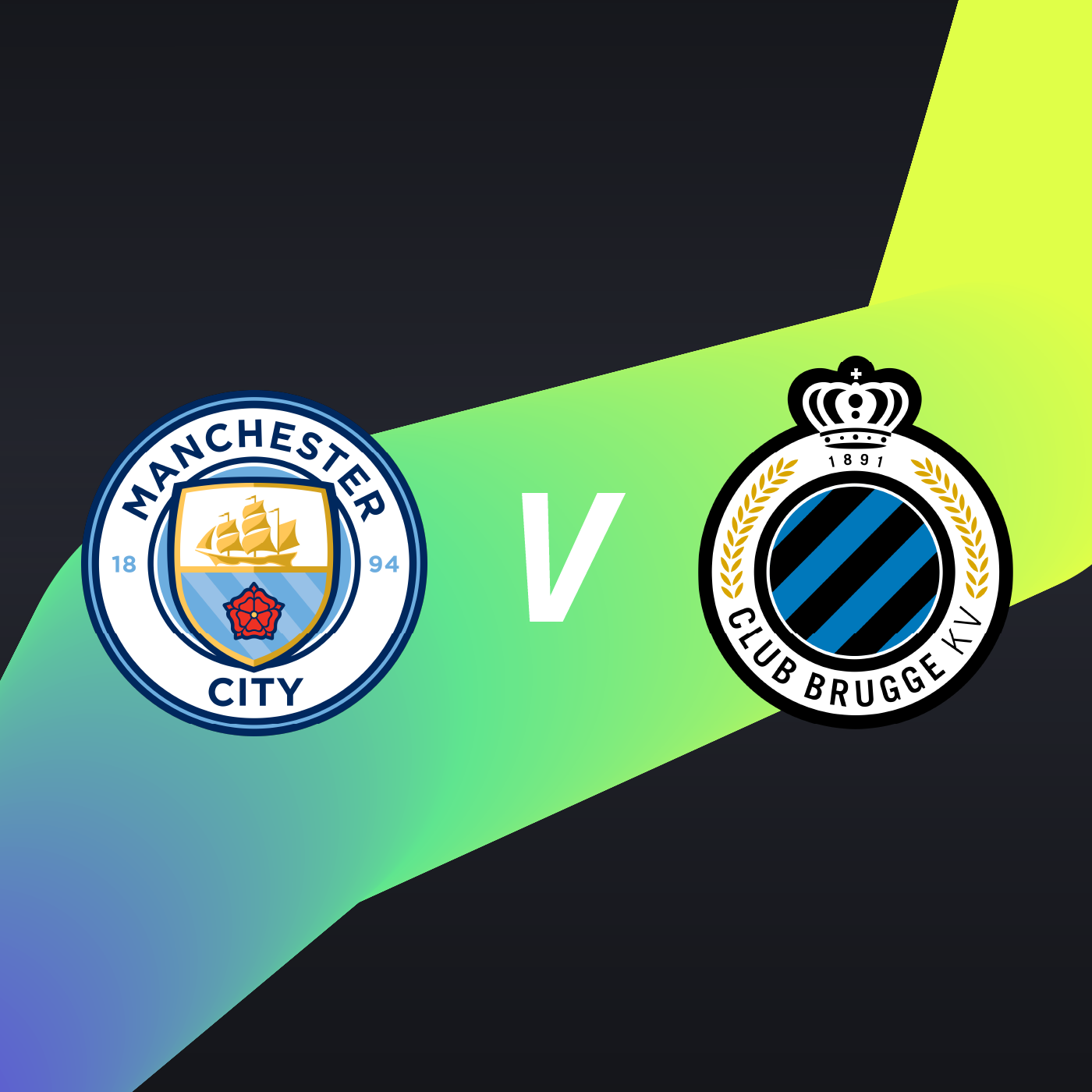 Manchester City V Club Brugge