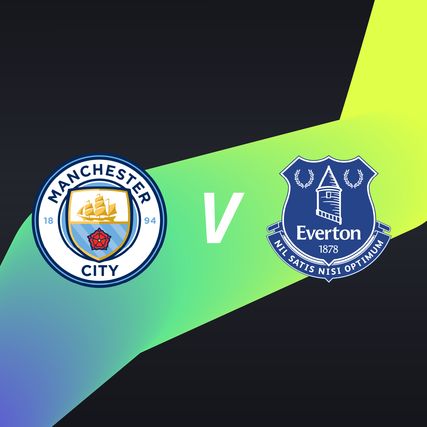 Manchester City V Everton